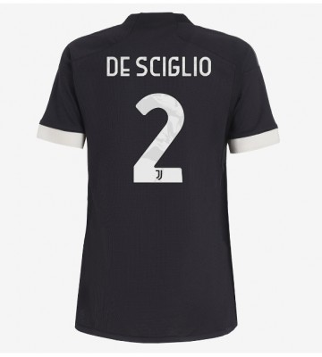 Juventus Mattia De Sciglio #2 Tredjetröja Dam 2023-24 Kortärmad